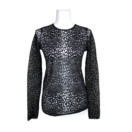 Unisex Maje - Tricot shirt, size 36 - Black ()