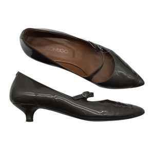 Unisex Contigo - High heels, size 39 - Brown (1)