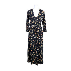 Unisex Apricot - Maxi dress, size 40 - Blue (1)