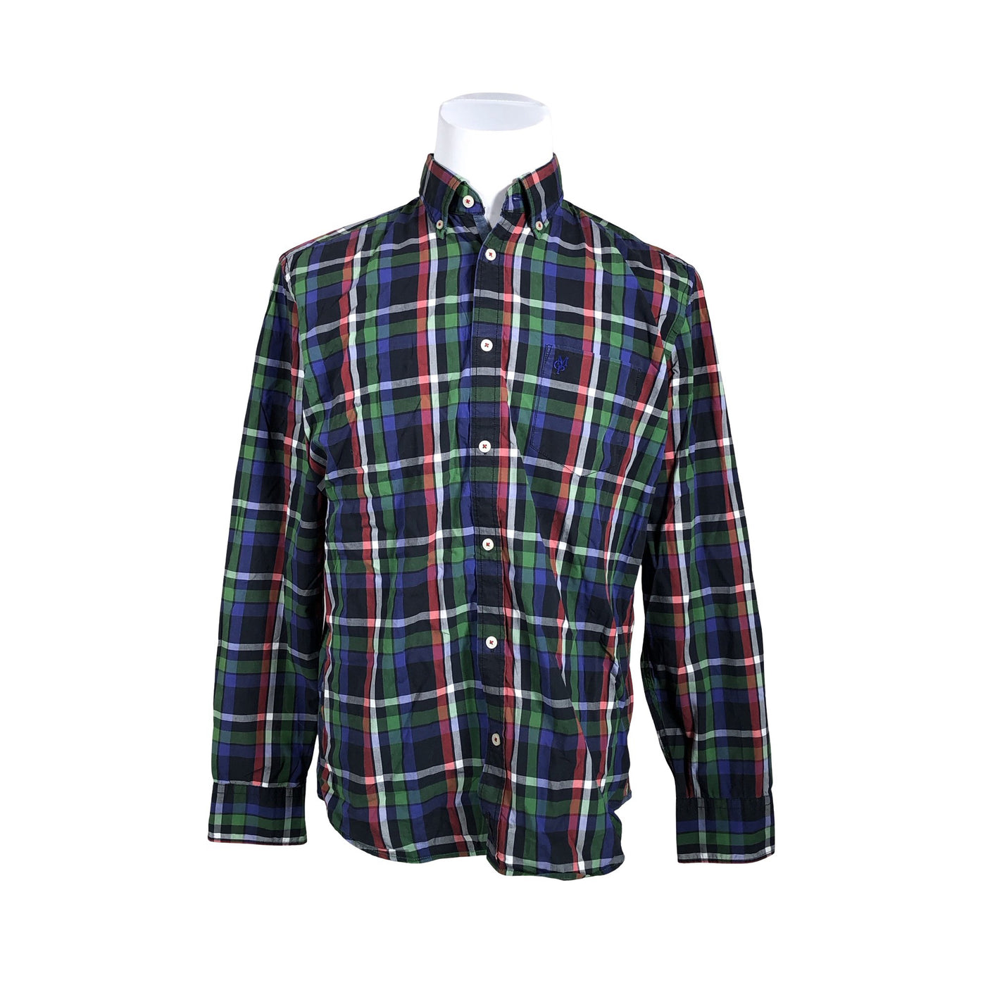 Unisex Marc O'Polo - Collared shirt, size L - Blue (1)