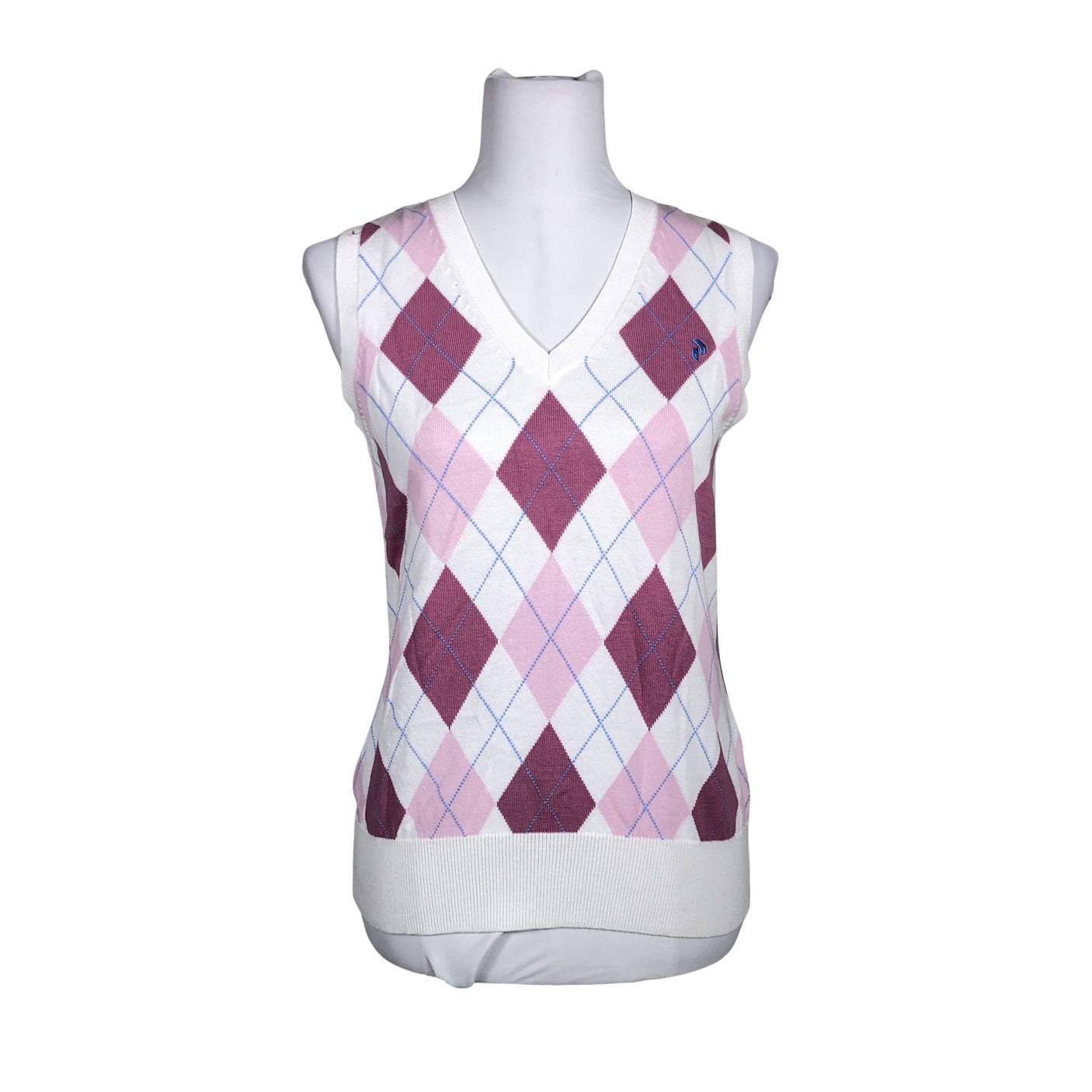Unisex Peak Performance - Knit vest, size 38 - White (1)