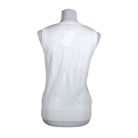 Unisex Peak Performance - Knit vest, size 38 - White (2)