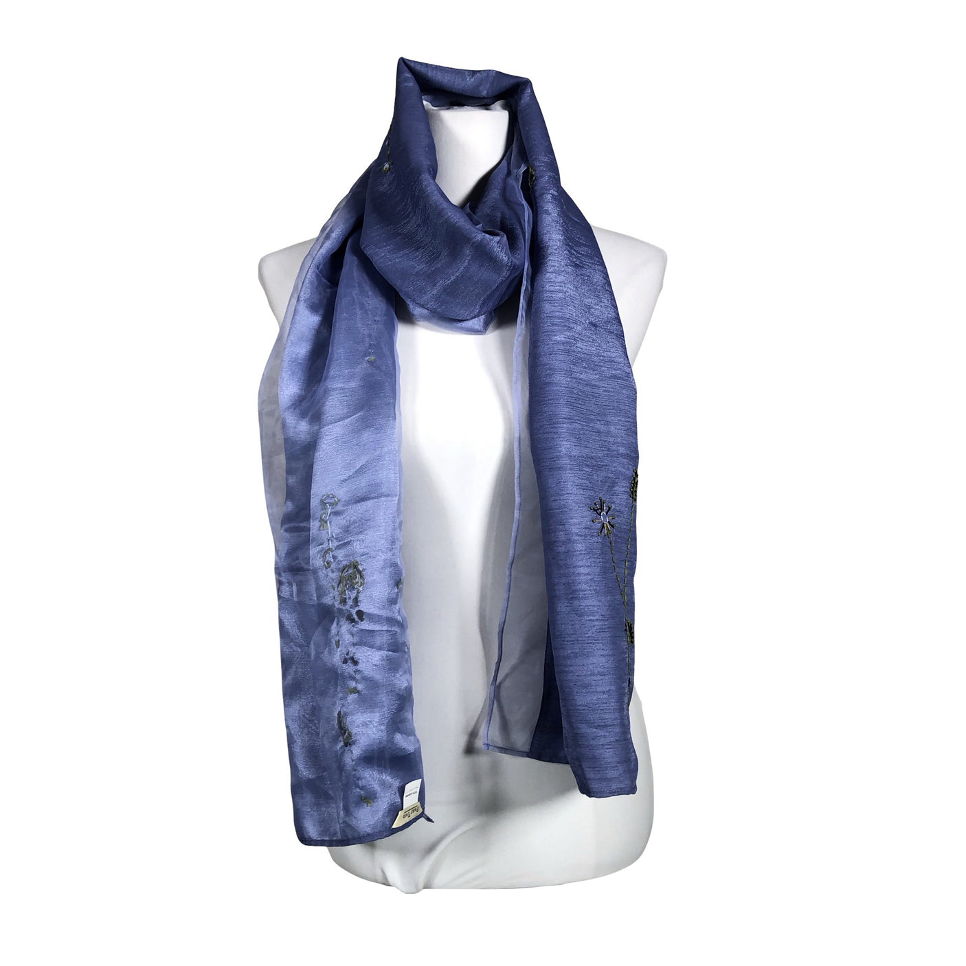 Unisex Part two - Scarf, size Midi - Light blue (1)