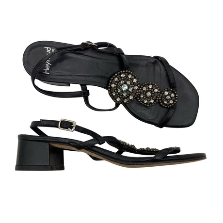 Unisex Heyraud - Heeled sandals, size 37 - Black ()