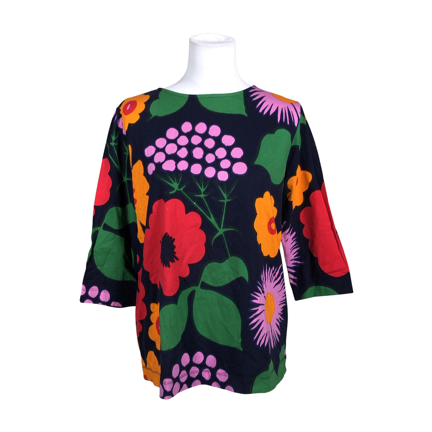Unisex Marimekko - Tricot shirt, size 40 - Blue (1)