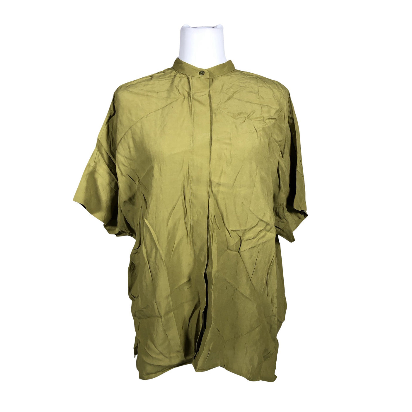 Unisex Esprit - Short-sleeved blouse, size 38 - Green (1)