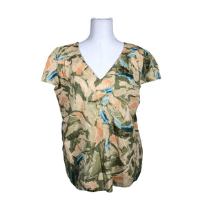 Unisex Esprit - Short-sleeved blouse, size 38 - Beige (1)