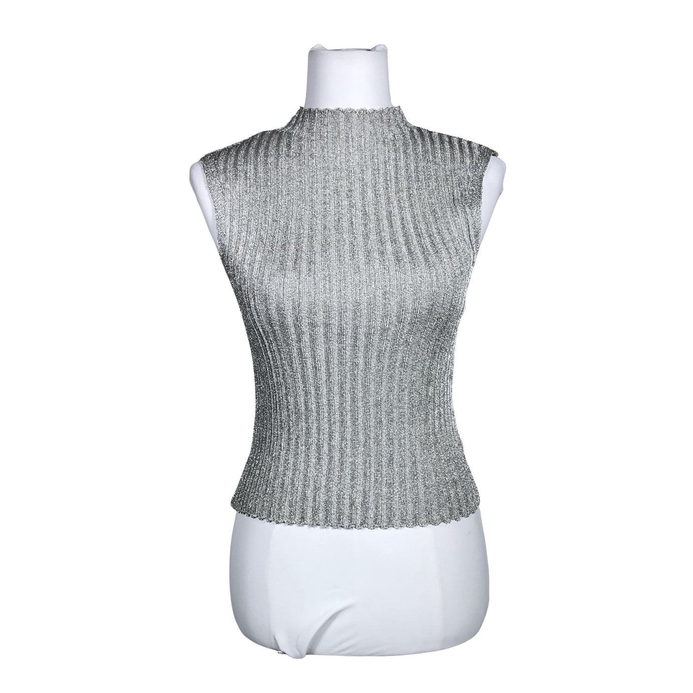 Unisex Lindex - Top, size 36 - Silver (1)