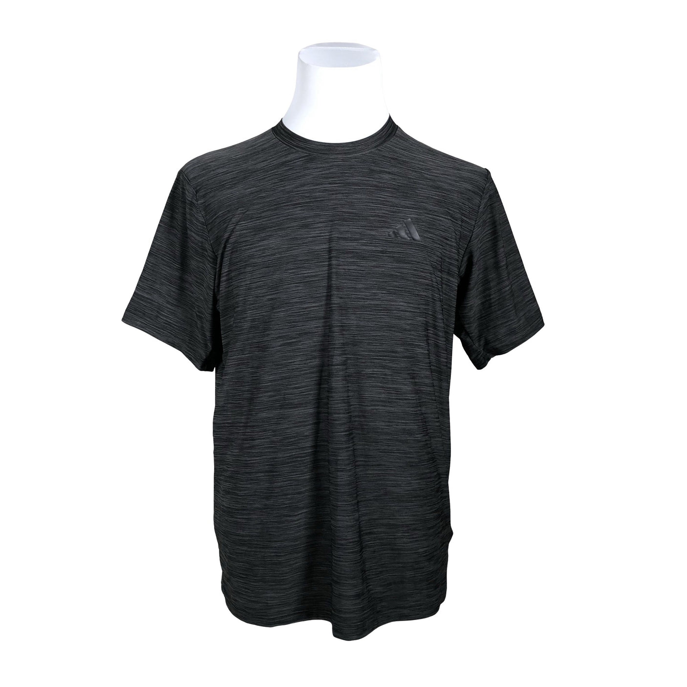 Unisex Adidas - Sports shirt, short sleeve, size M - Gray (1)