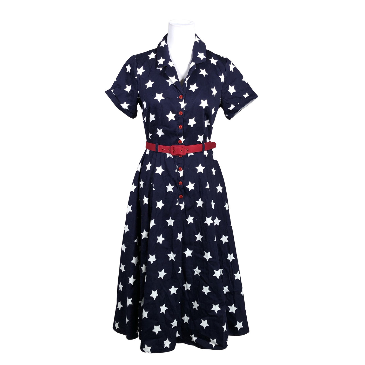 Unisex Collectif - Dress, size 36 - Blue (1)