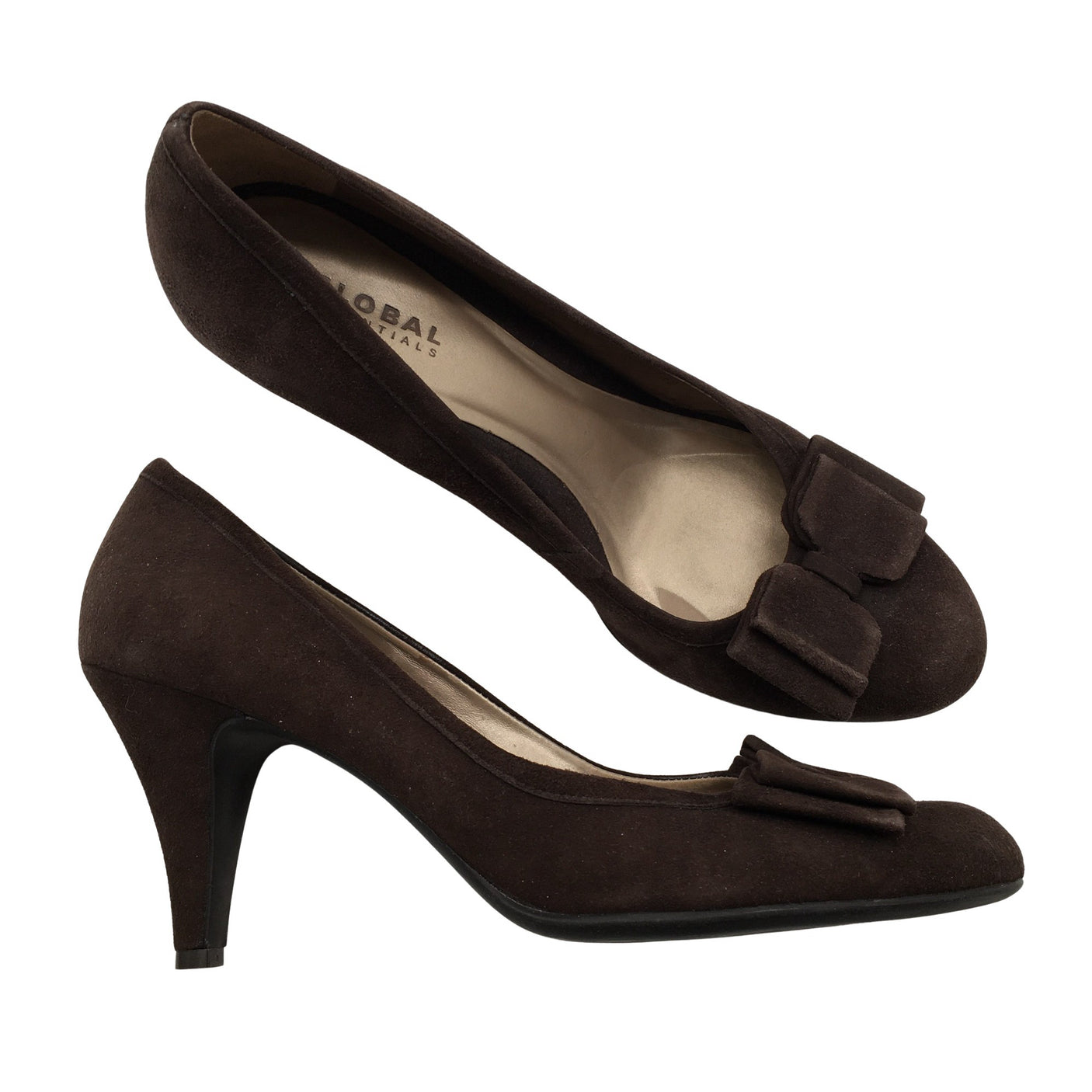 Unisex Global - High heels, size 41 - Brown (1)