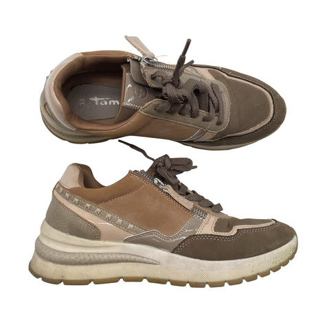 Unisex Tamaris - Casual sneakers, size 38 - Brown ()