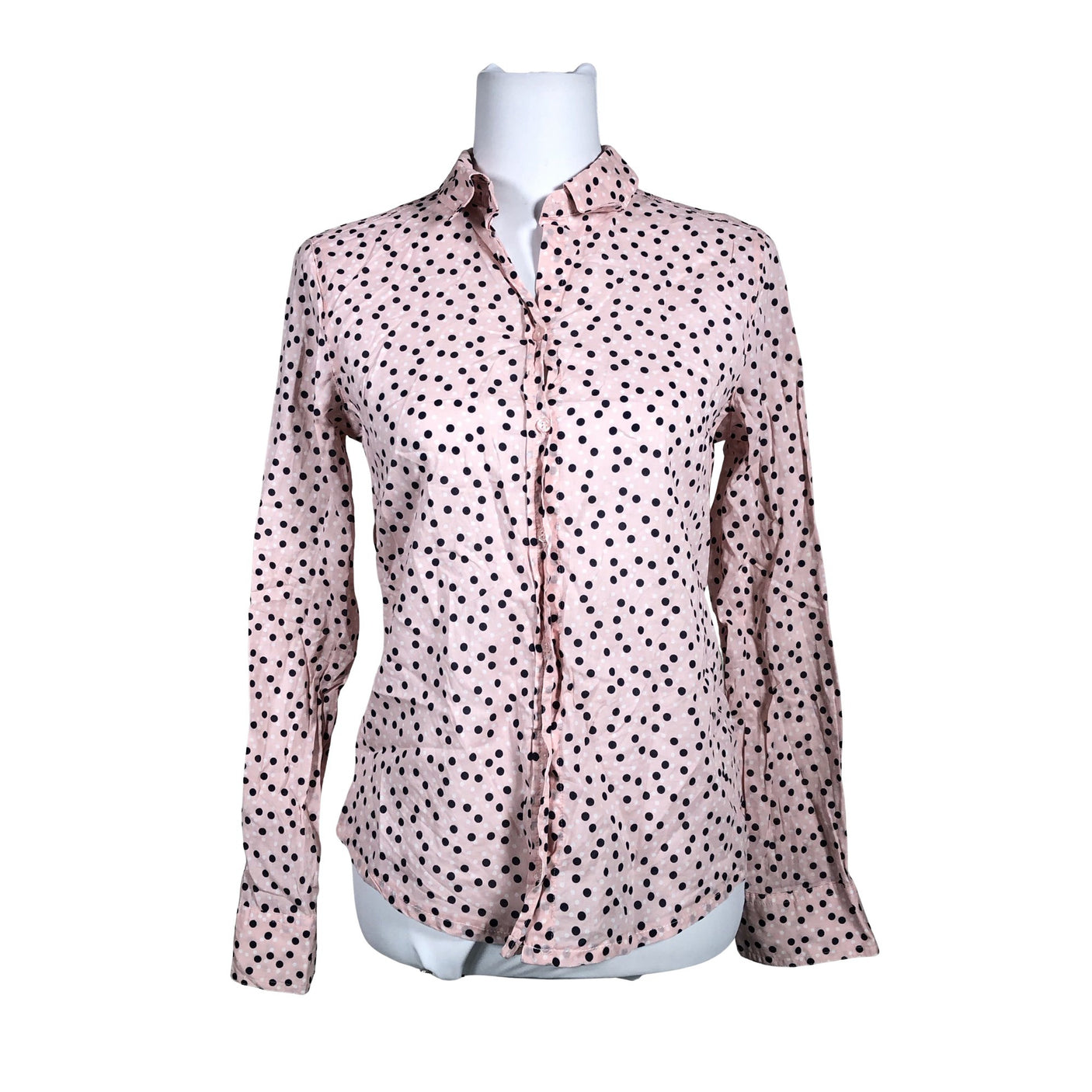 Unisex Benetton - Collared shirt, size 36 - Light pink (1)