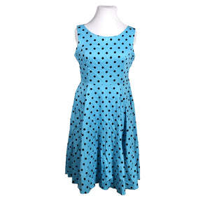 Unisex Hearts & Roses - Dress, size 44 - Turquoise (1)