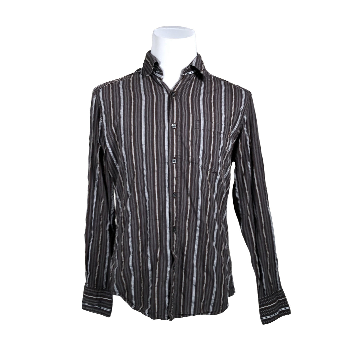 Unisex Esprit - Collared shirt, size L - Brown (1)