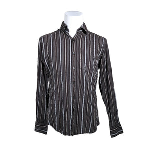 Unisex Esprit - Collared shirt, size L - Brown (1)