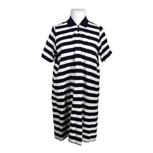 Unisex Zizzi - Pique dress, size 46 - Blue (1)