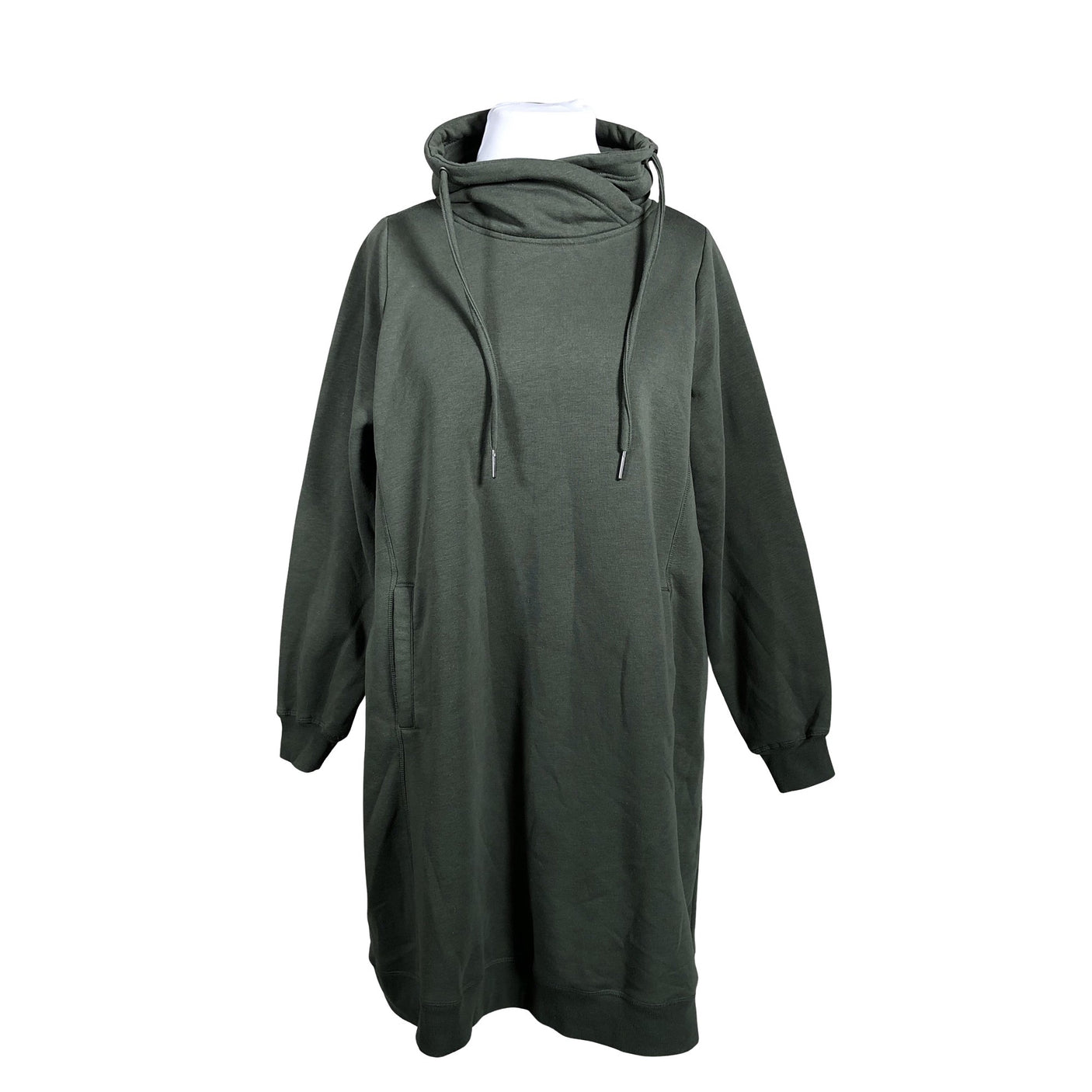 Unisex Zizzi - Sweatshirt tunic, size 46 - Green (1)