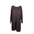 Unisex Zizzi - Knit dress, size 46 - Brown ()