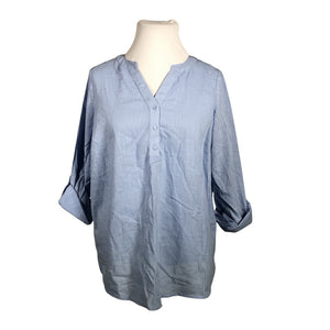 Unisex Zizzi - Blouse, size 42 - Light blue (1)