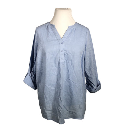 Unisex Zizzi - Blouse, size 42 - Light blue ()