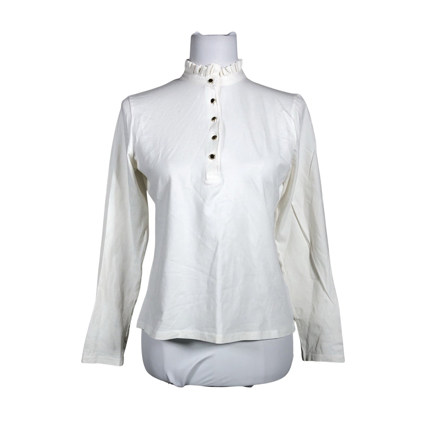 Unisex Holly & Whyte by Lindex - Tricot shirt, size 38 - White (1)