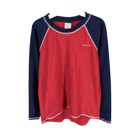 Unisex Polarn O. Pyret - Swim shirt, size 146 - 152 - Red ()