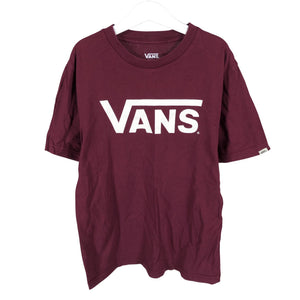 Unisex Vans - T-shirt, size 140 - 146 - Wine red (1)