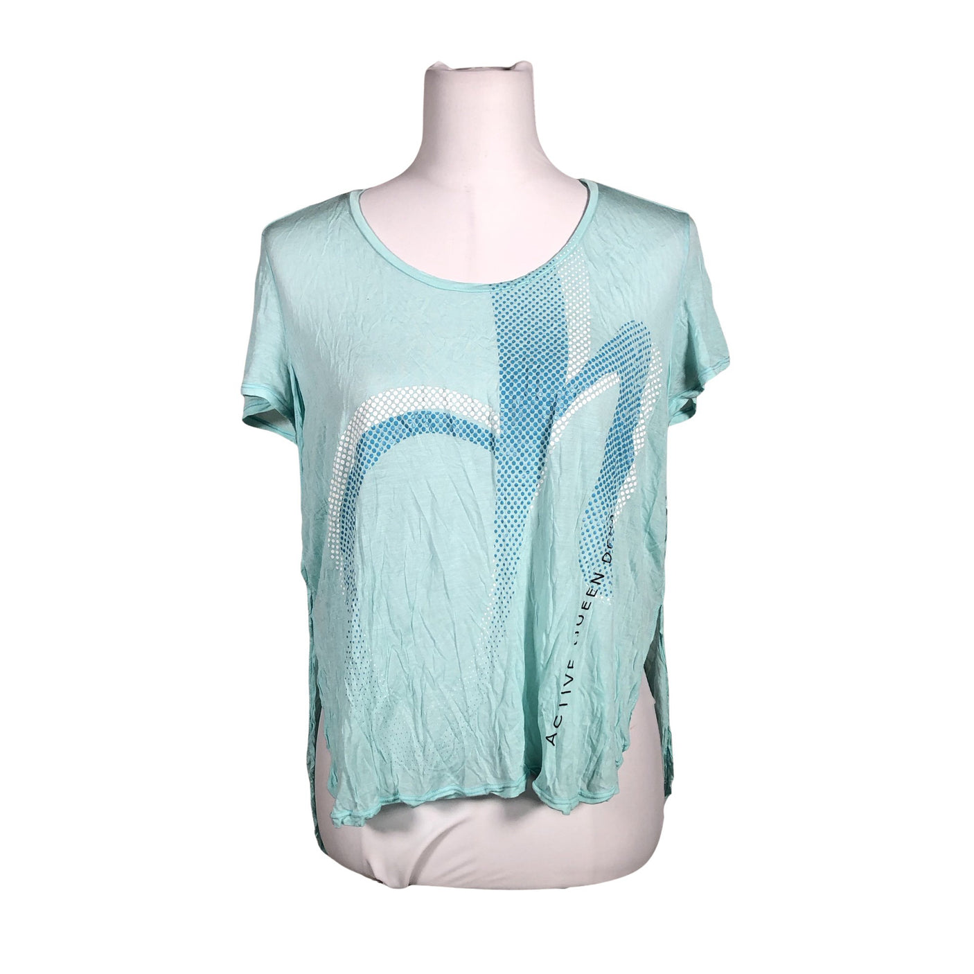 Unisex Deha - Sports shirt, short sleeve, size 36 - Turquoise (1)
