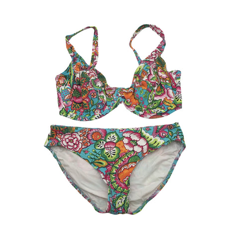 Unisex Freya - Bikinis, size 38 - Turquoise ()