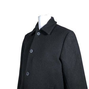 Unisex Makia - Wool coat, size 38 - Black (2)