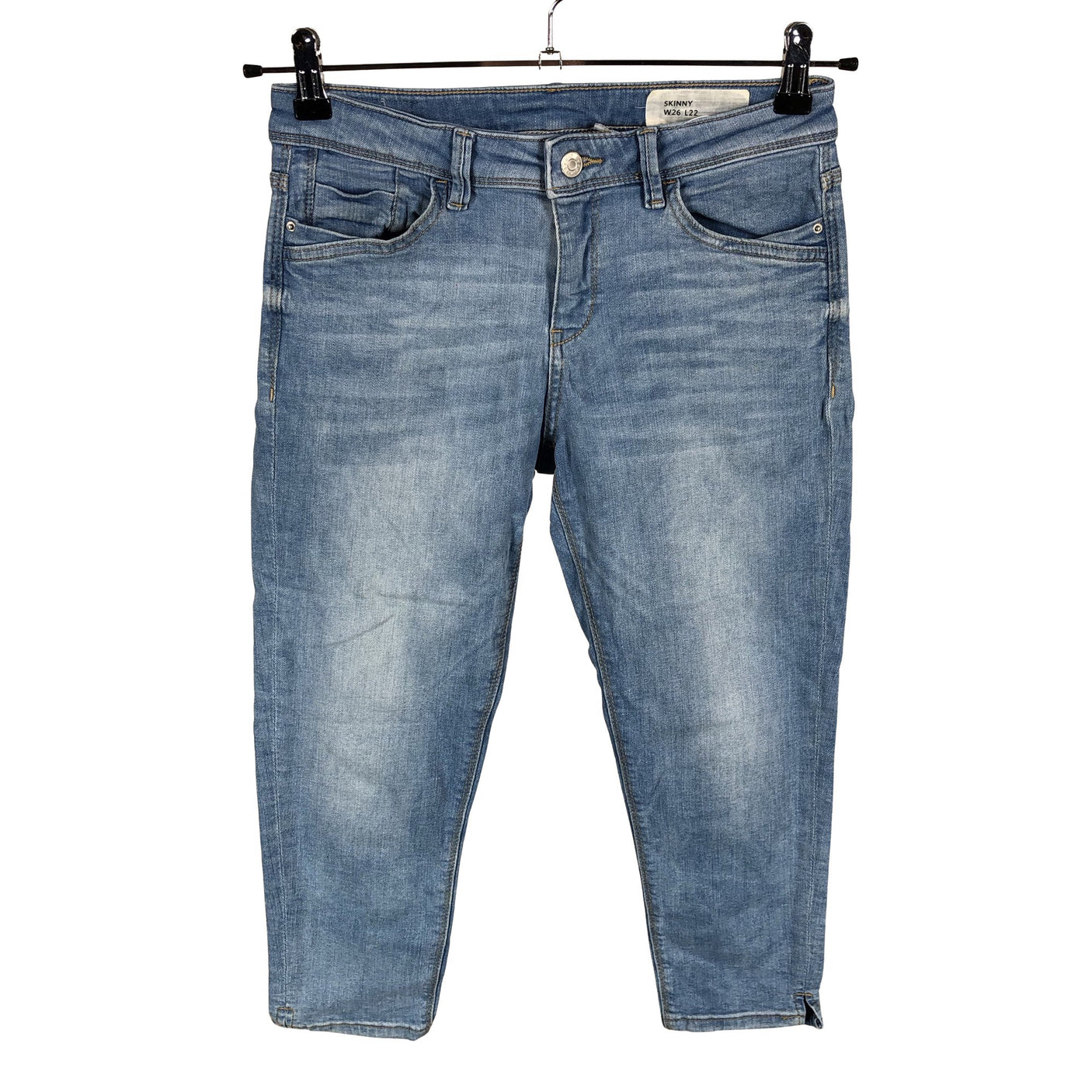 Unisex Esprit - Capri jeans, size W26 - Light blue (1)