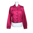Unisex Ze-Ze - Denim jacket, size 38 - Pink ()