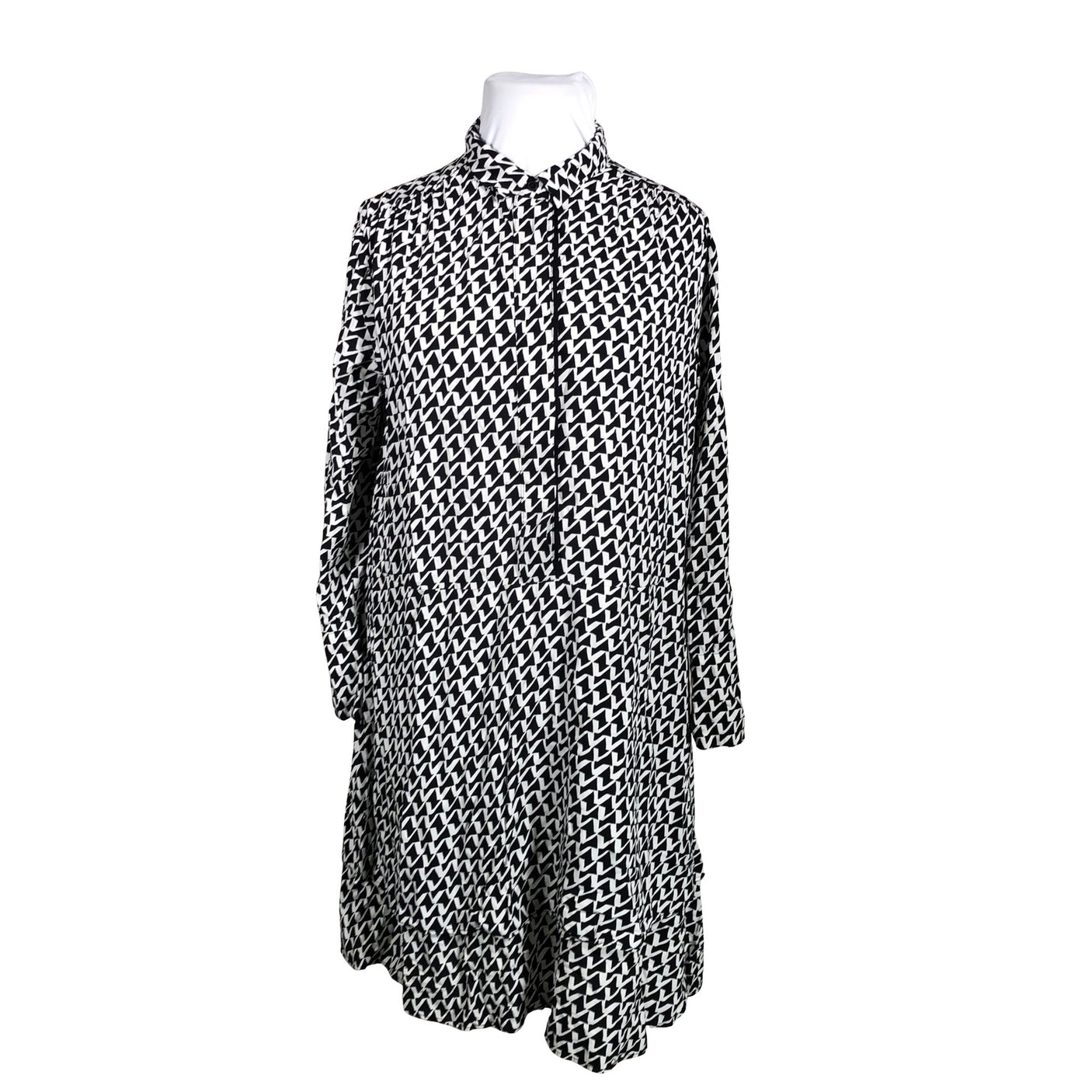 Unisex Gerry Weber - Schiffon dress, size 46 - Black (1)