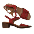 Unisex Ara - Heeled sandals, size 41 - Red ()