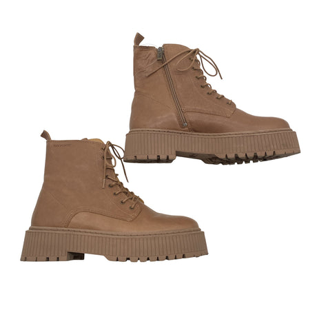 Unisex Ten Points - Ankle boots, size 41 - Brown ()