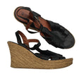 Unisex Tamaris - Wedge sandals, size 40 - Black ()