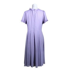Unisex Hell Bunny - Schiffon dress, size 40 - Violet (2)