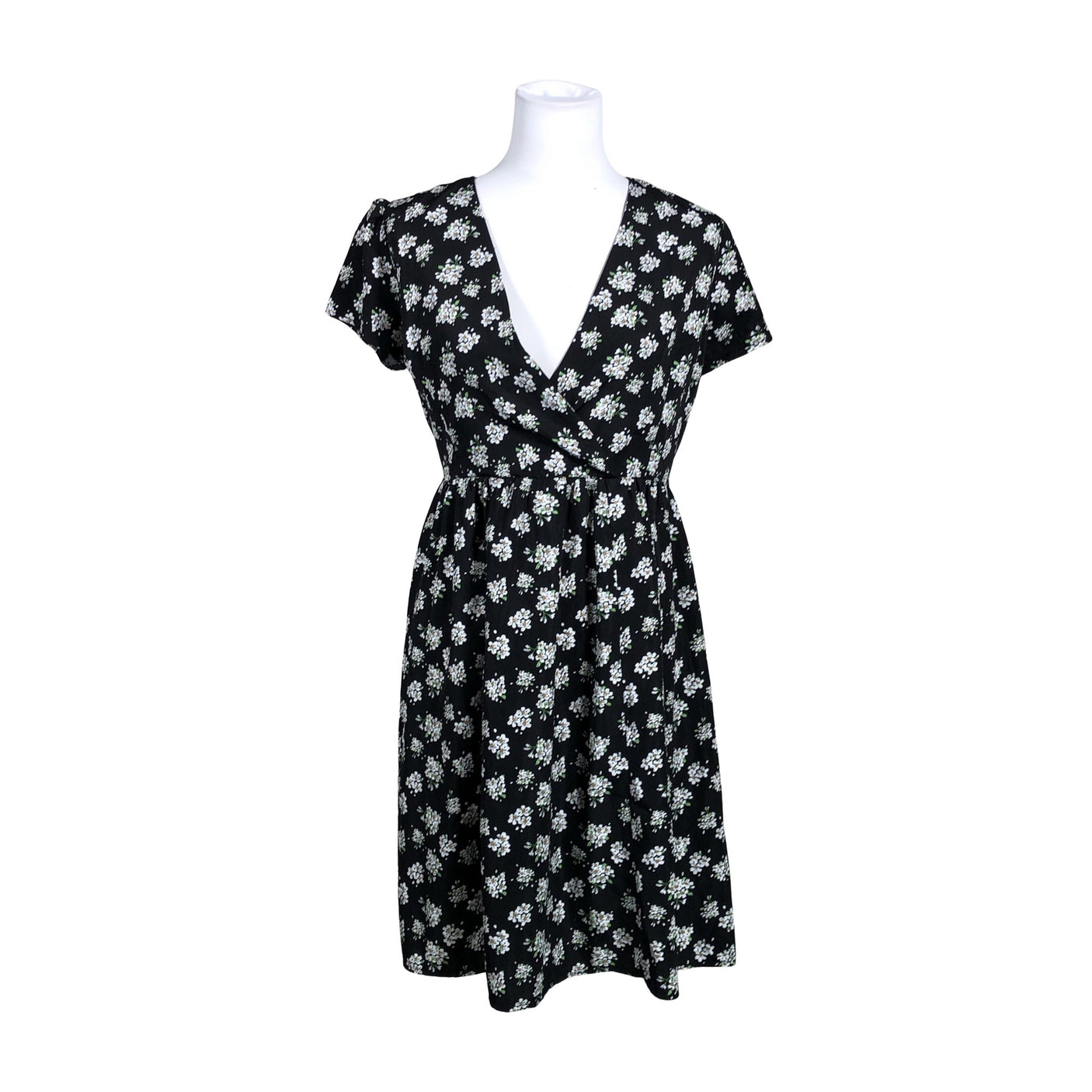 Unisex Joanie - Schiffon dress, size 40 - Black (1)