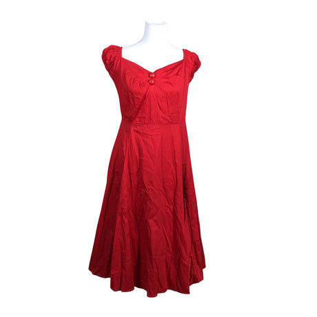 Unisex Collectif - Dress, size 40 - Red ()