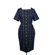 Unisex Banned Retro - Dress, size 40 - Blue ()