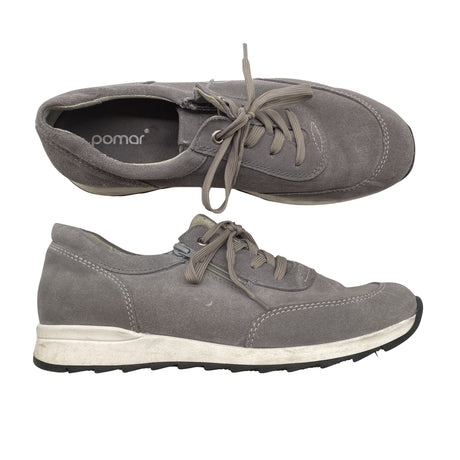 Unisex Pomar - Casual sneakers, size 40 - Gray ()
