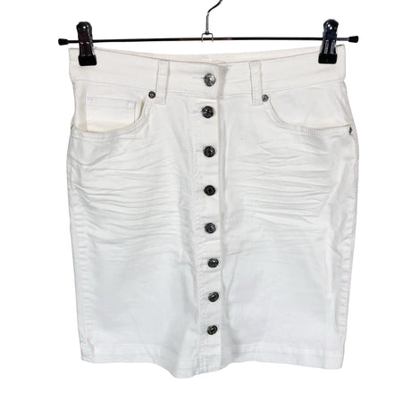 Unisex Part two - Denim skirt, size 36 - White ()