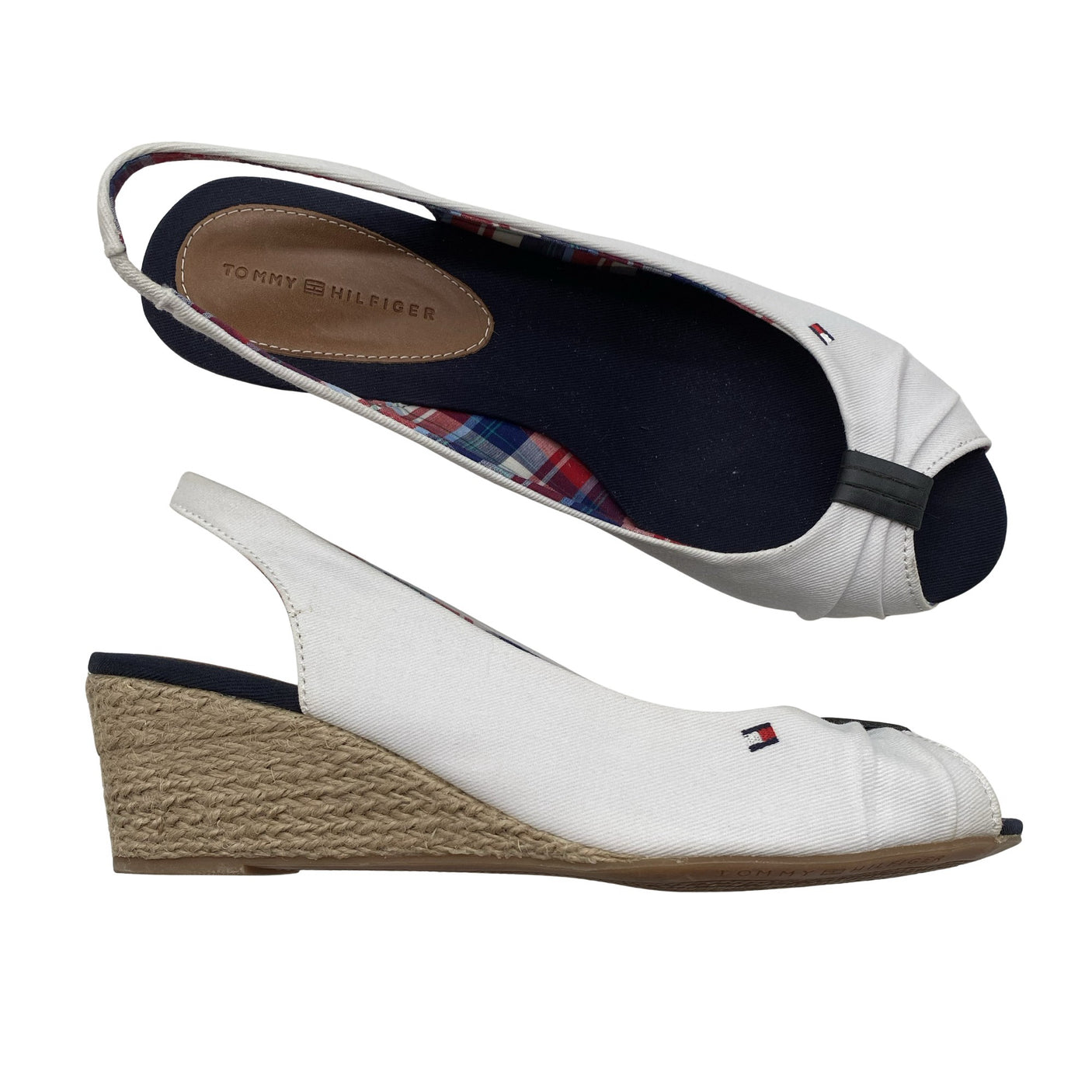 Unisex Tommy Hilfiger - Wedge sandals, size 38 - White (1)
