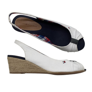Unisex Tommy Hilfiger - Wedge sandals, size 38 - White (1)