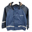 Unisex Zig Zag - Rain jacket, size 92 - 98 - Blue ()