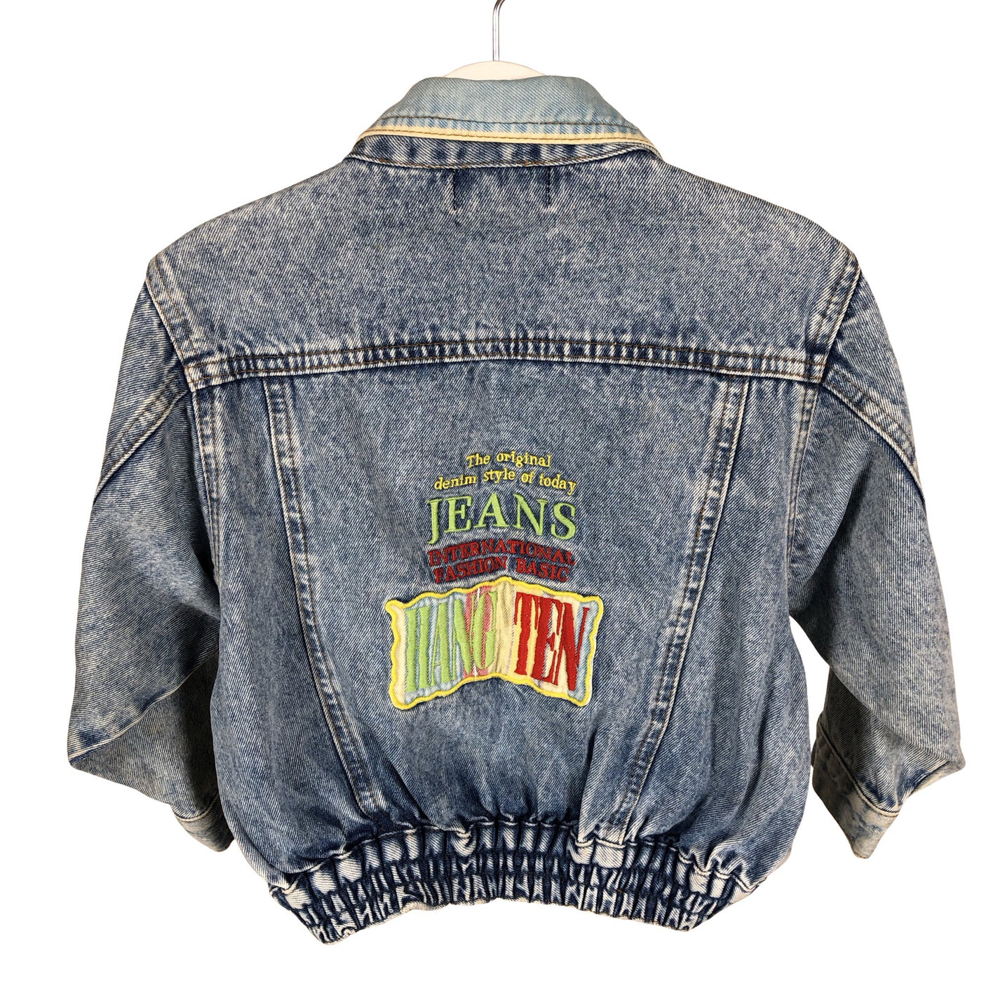 Unisex Hang Ten - Denim jacket, size 92 - 98 - Light blue (2)