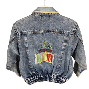 Unisex Hang Ten - Denim jacket, size 92 - 98 - Light blue (2)