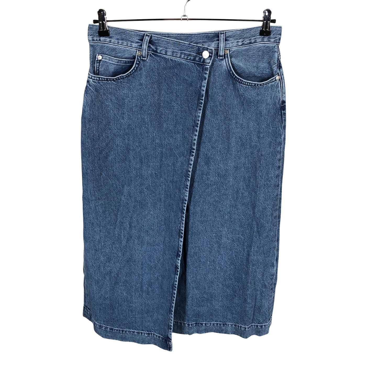 Unisex Arket - Denim skirt, size 40 - Blue (1)