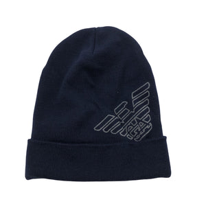 Unisex Emporio Armani - Winter beanie, size 54 - 56 cm - Blue (1)